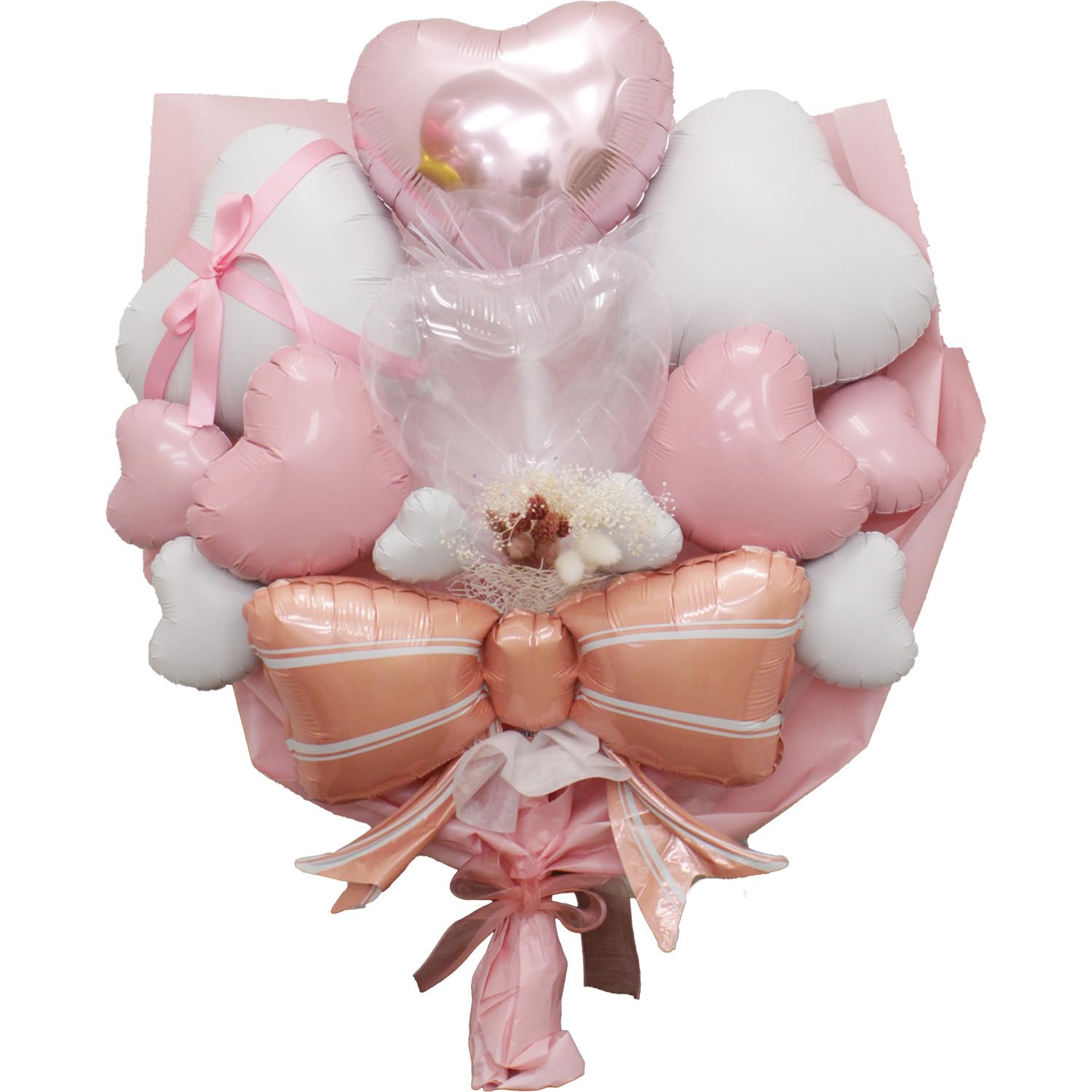 バルーン花束 バルーンブーケ 卒業式 入学式 卒園 ピンクブーケ 花束